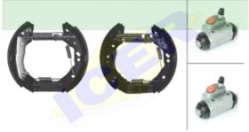 Icer Brakes 79KT0097 - KIT TRASERO HYUNDAI ATOS 02.98->/ATOS PRIME 08.99->