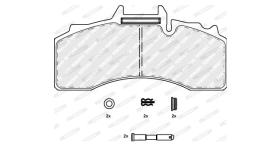 Icer Brakes 152046066 - JGO PASTILLAS FRENO CAMION EJES BPW