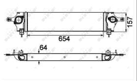 Nrf 30510 - INTERCOOLER NISSAN