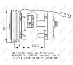 Nrf 32756G - COMPRESOR CASE