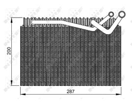 Nrf 36150 - EVAPORADOR PEUGEOT