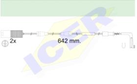 Icer Brakes 610538E - JGO.SENSORES DESGASTE FRENOS BMW