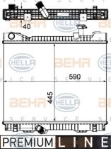 Hella 8MK376751221 - RADIADOR REN.MAXITY/NIS.CABSTA