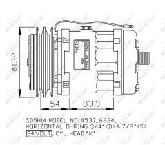 Nrf 32795G - COMPRESOR