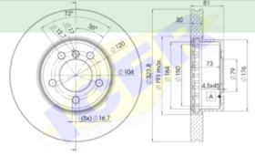 Icer Brakes 78BD02652 - JGO.DISCOS DELANTEROS BMW