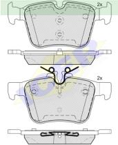 Icer Brakes 182214000 - JGO.PASTILLAS MERCEDES CLASE C