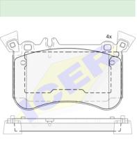 Icer Brakes 182042203 - JUEGO. DE PASTILLAS