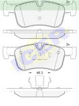 Icer Brakes 182063000 - JG.PASTILLA DE FRENO