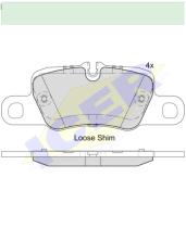 Icer Brakes 182207000 - JGO.PASTILLAS TRAS. PORSCHE