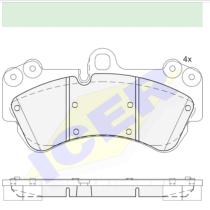 Icer Brakes 181620000 - JGO.PASTILLAS DEL PORSCHE CAYANNE