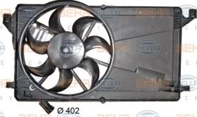 Hella 8EW351150424 - VENTILADOR DEL RADIADOR FORD C-MAX