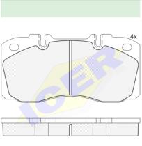 Icer Brakes 151161000 - PASTILLAS VI