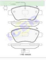 Icer Brakes 181444203 - PASTILLA