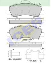 Icer Brakes 182131067 - PASTILLA