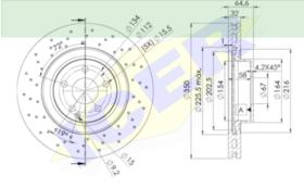 Icer Brakes 78BD04191 - DISCO FRENO MERCEDES (UNIDAD)