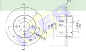 Icer Brakes 78BD10082 - DISCO