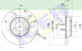 Icer Brakes 78BD22172 - DISCO