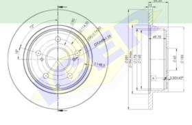 Icer Brakes 78BD28822 - DISCO