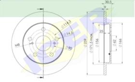 Icer Brakes 78BD28892 - DISCO