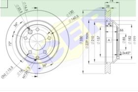 Icer Brakes 78BD33282 - DISCO