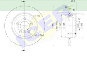 Icer Brakes 78BD35582 - DISCO