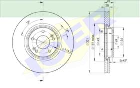 Icer Brakes 78BD40512 - DISCO