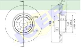 Icer Brakes 78BD40672 - DISCO