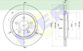 Icer Brakes 78BD40892 - DISCO