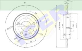 Icer Brakes 78BD53162 - DISCO