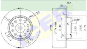 Icer Brakes 78BD56372 - DISCO