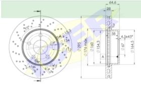 Icer Brakes 78BD64732 - DISCO