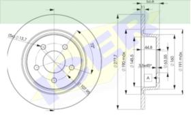 Icer Brakes 78BD79892 - DISCO