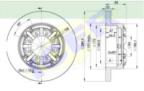 Icer Brakes 78BD87731 - DISCO