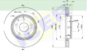 Icer Brakes 78BD92692 - DISCO