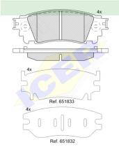 Icer Brakes 182241000 - JGO.PASTILLAS