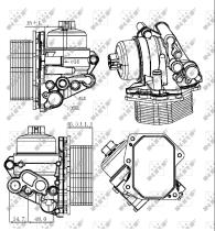 Nrf 31308 - ENFRIADOR DE ACEITE