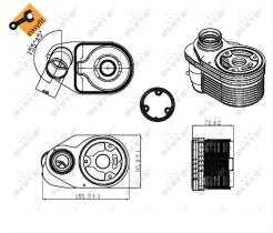 Nrf 31324 - ENFRIADOR ACEITE DUCATO