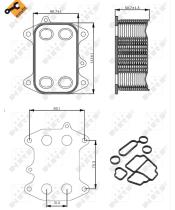 Nrf 31263 - REFRIGERADOR ACEITE