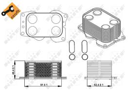 Nrf 31338 - REFRIGERADOR ACEITE