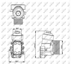 Nrf 31355 - REFRIGERADOR ACEITE