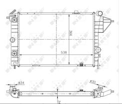 Nrf 513508A - RADIADOR