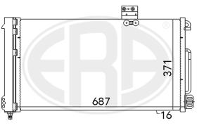 Era 667050 - CONDENSADOR A.A. MERCEDES C-CLASS, CLK, SLK