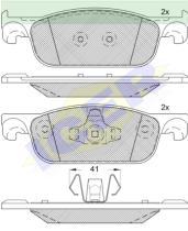 Icer Brakes 182274 - PASTILLA