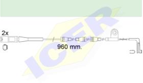 Icer Brakes 610553E - BOLSA DE 2 US 960 MM BMW 181919