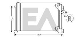 Electroauto 30F0092 - CONDENSADOR IVECO STRALIS 02-03