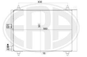 Era 667159 - CONDENSADOR PSA