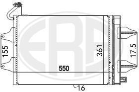 Era 667017 - CONDENSADOR A/A VW