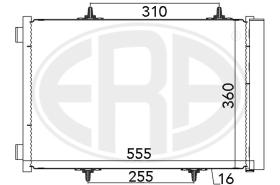 Era 667025 - CONDENSADOR A/A PSA