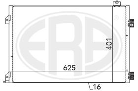 Era 667131 - CONDENSADOR RENAULT