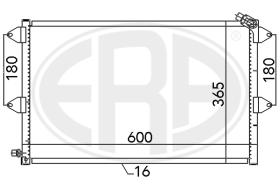 Era 667126 - CONDENSADOR A/A SEAT IBIZA